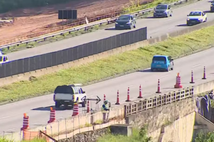 Concessionária realiza reparos em erosão na Rodovia Presidente Dutra em São José dos Campos
